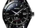 Grand Seiko Black Ceramic Limited Edition Spring Drive GMT SBGE037 :: Seiko